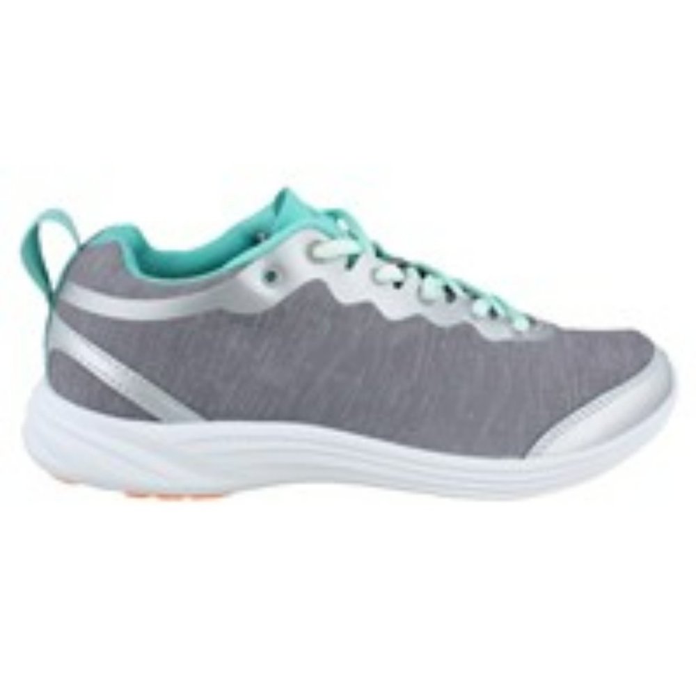 Vionic Agile Fyn Textile/Rubber Cross Training Sneaker - Aqua/Silver - 10